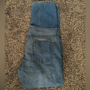 Old Navy The Diva Jeans 12 Stretch Blue Denim Straight Leg
